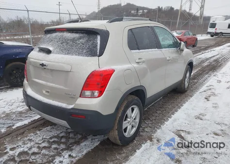 2016 Chevrolet Trax Lt из США, поврежденный, VIN 3GNCJPSB9GL238886
